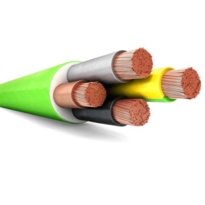 YMz1Kf 0,6/1kV Flexibel B2ca Groen/Zwart